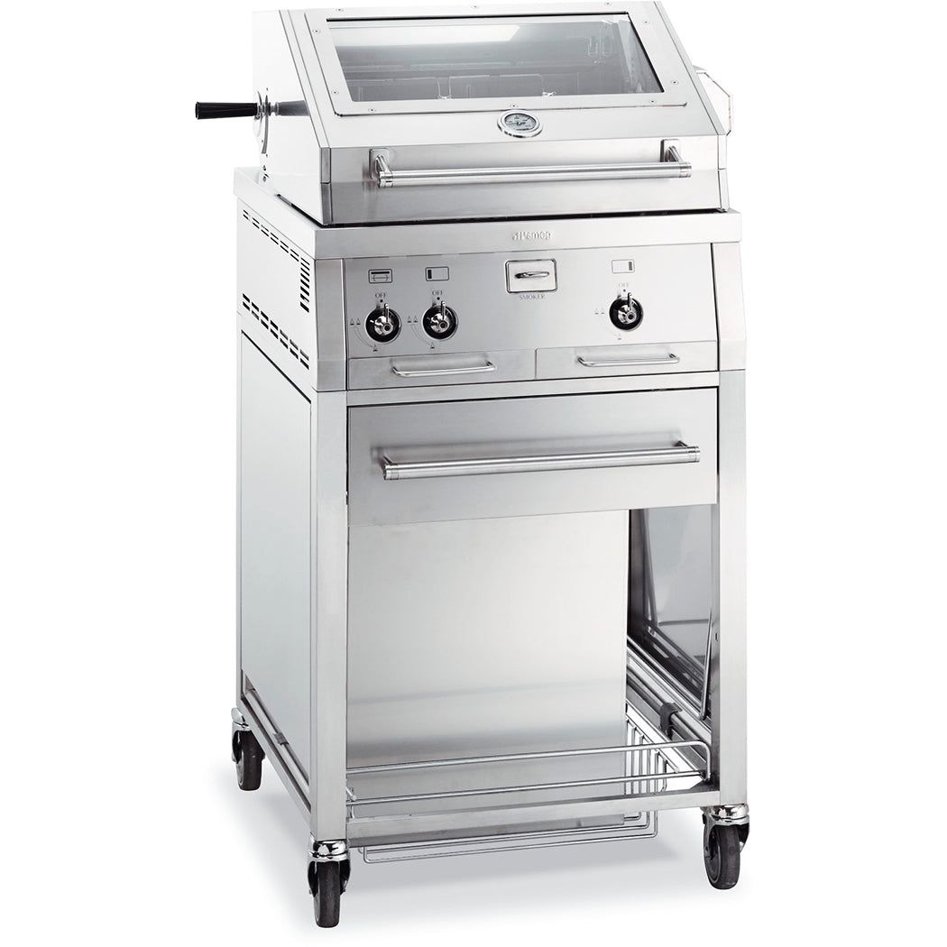 Barbacoa Smeg a gas BQ61T - Jemaq