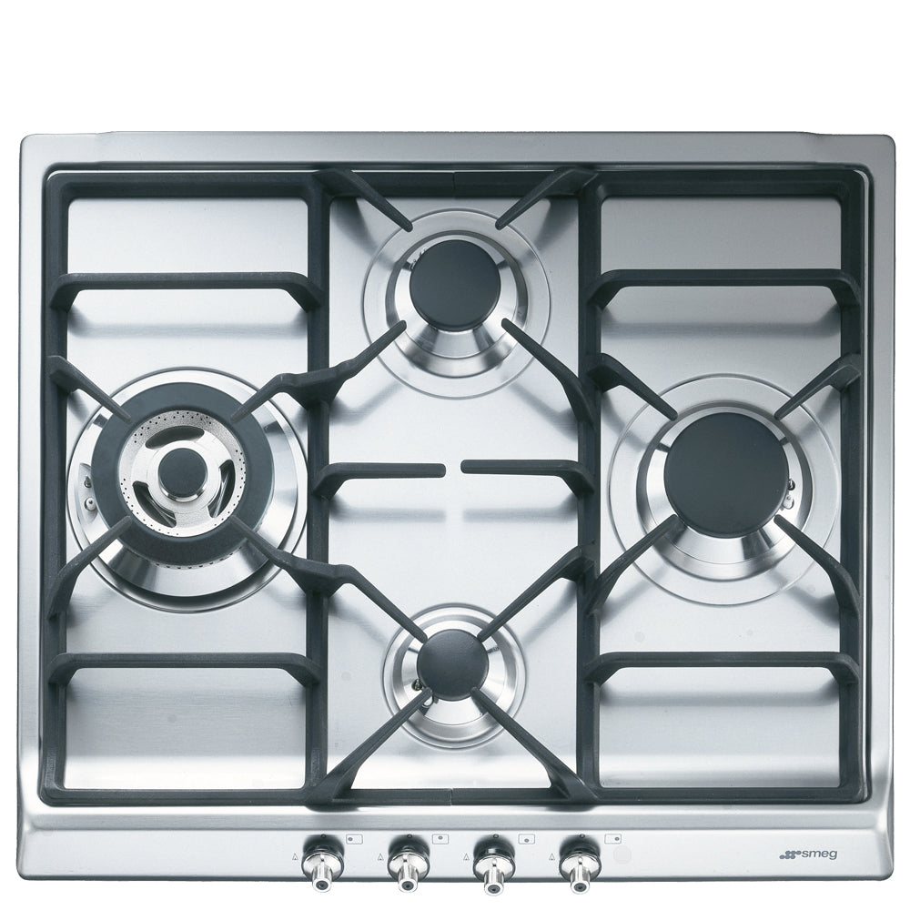 Encimera de gas 4 fogones Smeg 60cm - Jemaq
