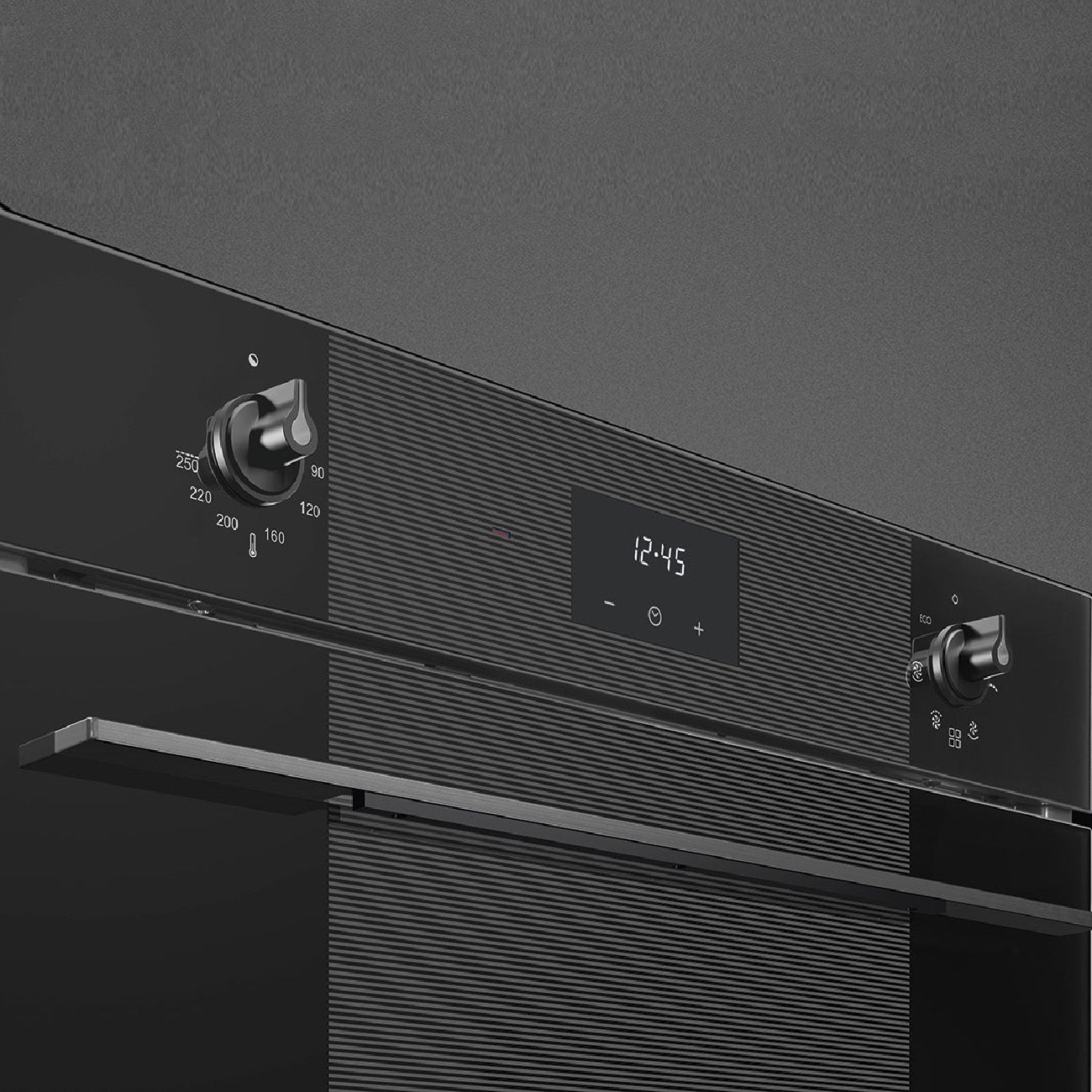Horno Smeg ventilado 60cm Negro - Jemaq
