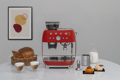 Cafetera Espresso Manual estilo años 50