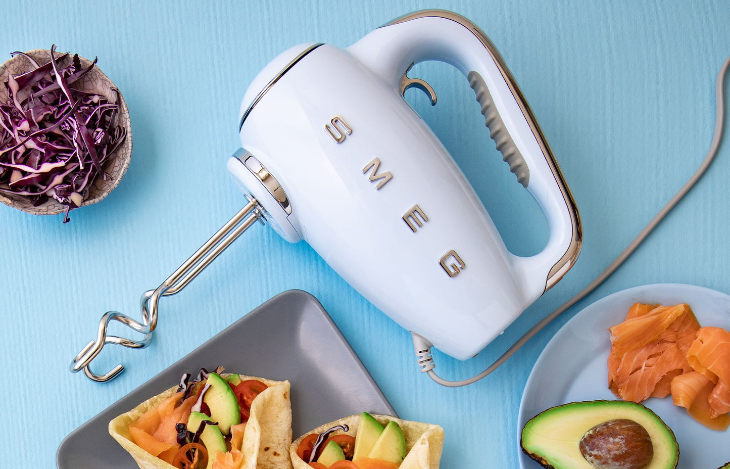 Batedora de varetes Smeg 50's style